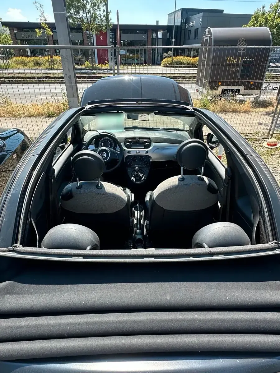 Gebraucht Fiat 500C 84 PS (61 kW) 2012 Schwarz Cabrio