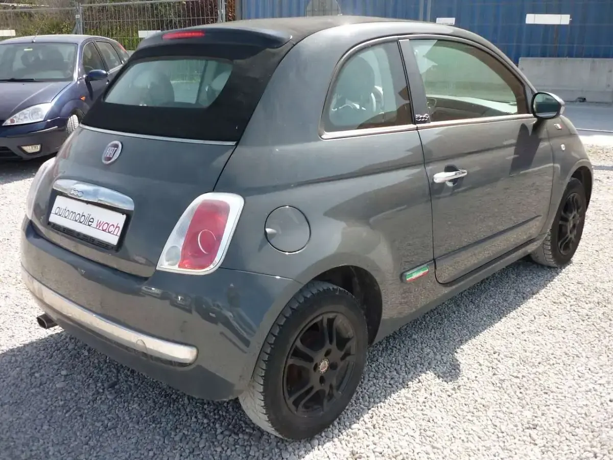 Gebraucht Fiat 500C Pop 69 PS (50 kW) 2012 Grau Cabrio
