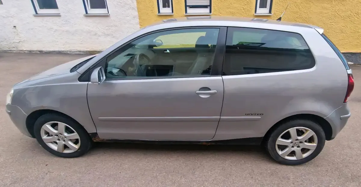 Gebraucht VW Polo 80 PS (58 kW) 2008 Grau Kleinwagen