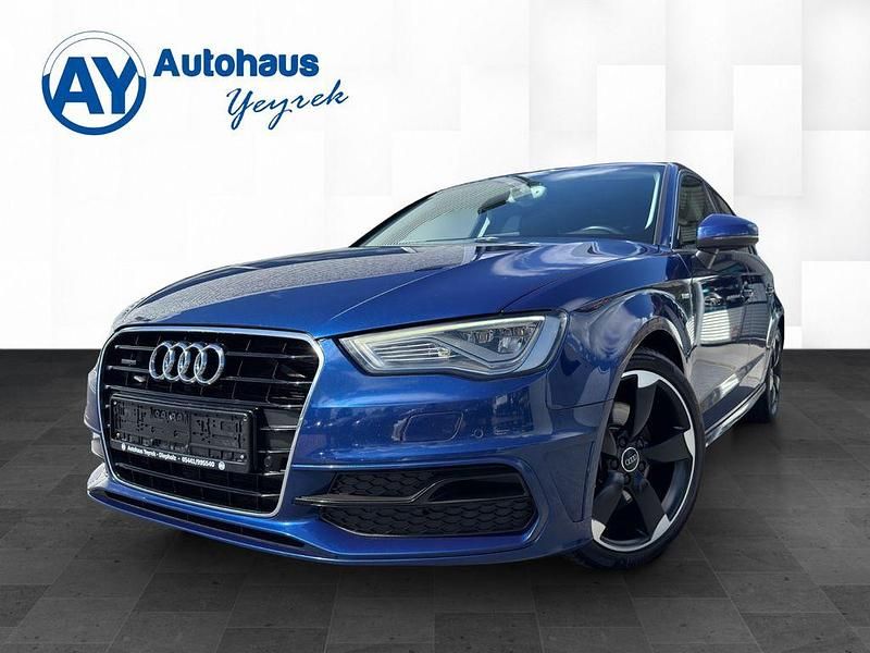 Blau Gebraucht 2014 Audi A3 S-line plus Limousine | 15.950 € (Fairer Preis) - Bild 1/4