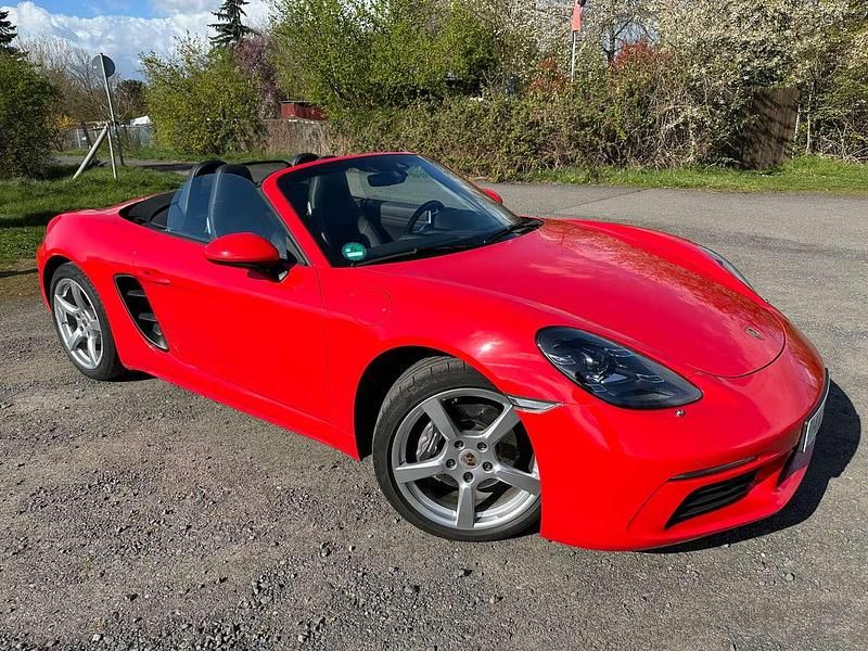 Gebraucht Porsche 718 299 PS (219 kW) 2018 Rot Cabrio