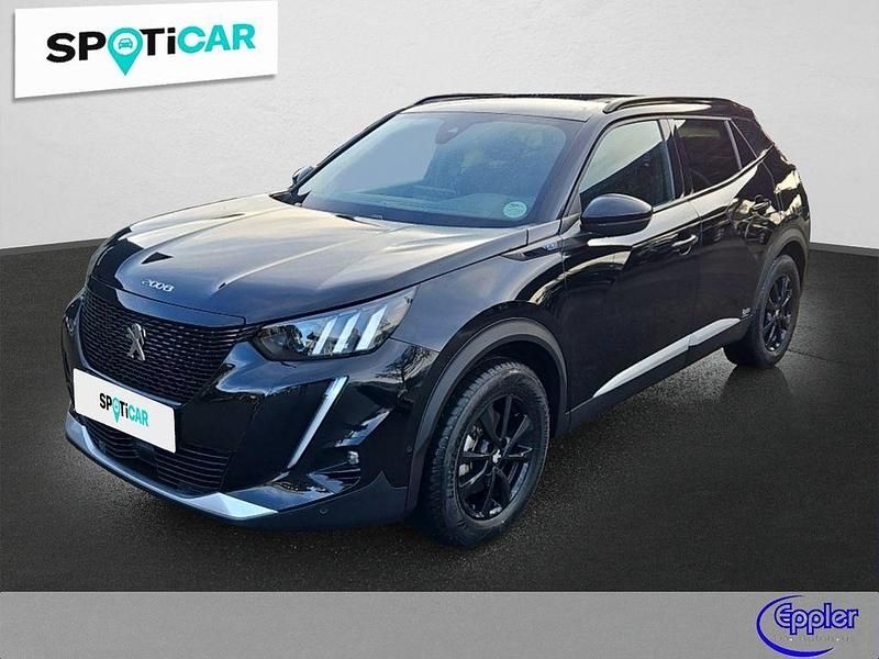 Schwarz Gebraucht 2022 Peugeot e-2008 GT SUV | 24.190 € - Bild 1/4