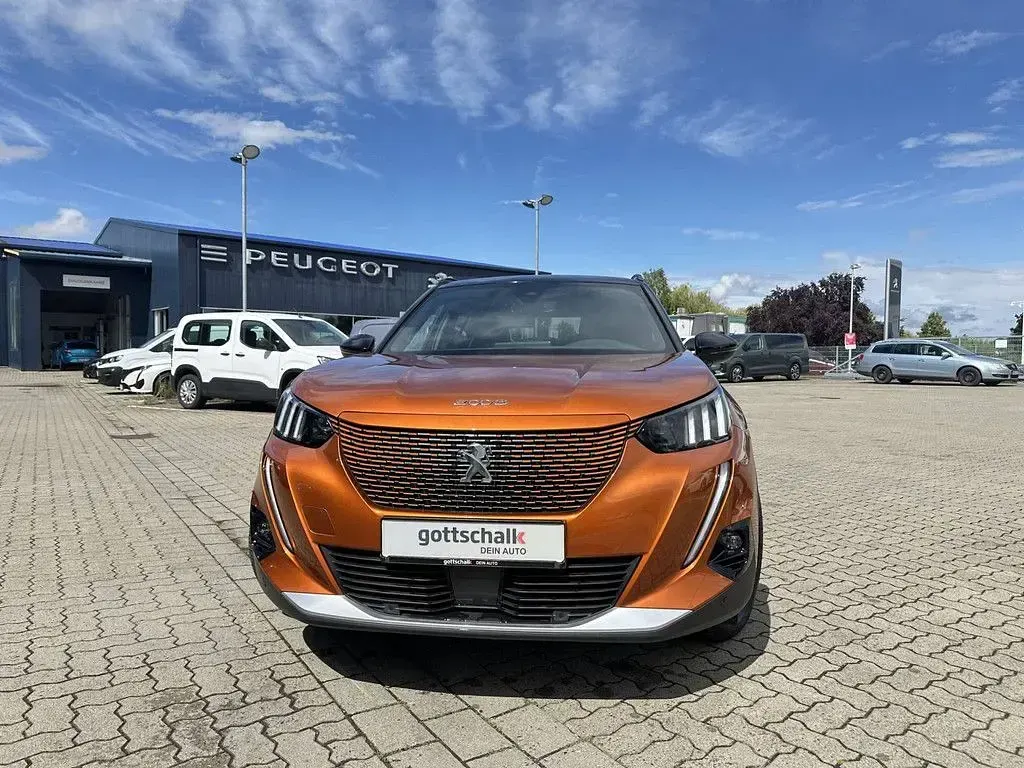 Gebraucht Peugeot e-2008 GTi 100 kW (136 PS) 2022 Orange SUV