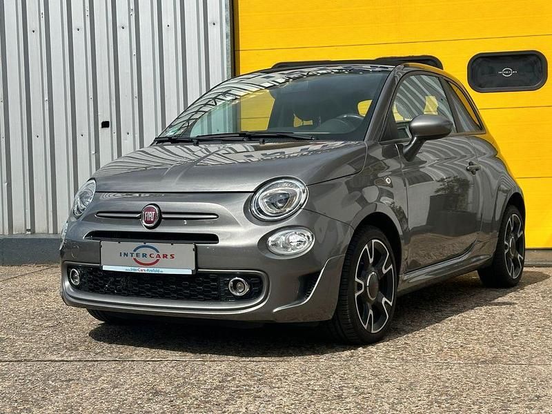 Grau Gebraucht 2019 Fiat 500C Sport Cabrio | 12.900 € (Fairer Preis) - Bild 1/4
