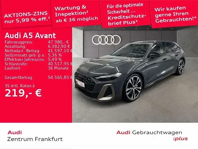 Gebraucht Audi A5 S-Line 204 PS (150 kW) 2025 Grau Kombi