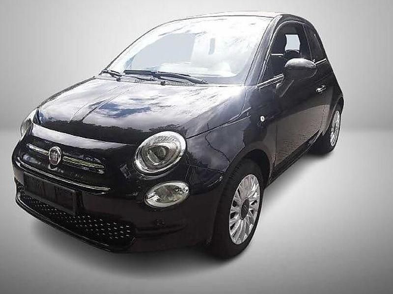 Schwarz Gebraucht 2018 Fiat 500C Lounge Cabrio | 9.497 € (Guter Preis) - Bild 1/3