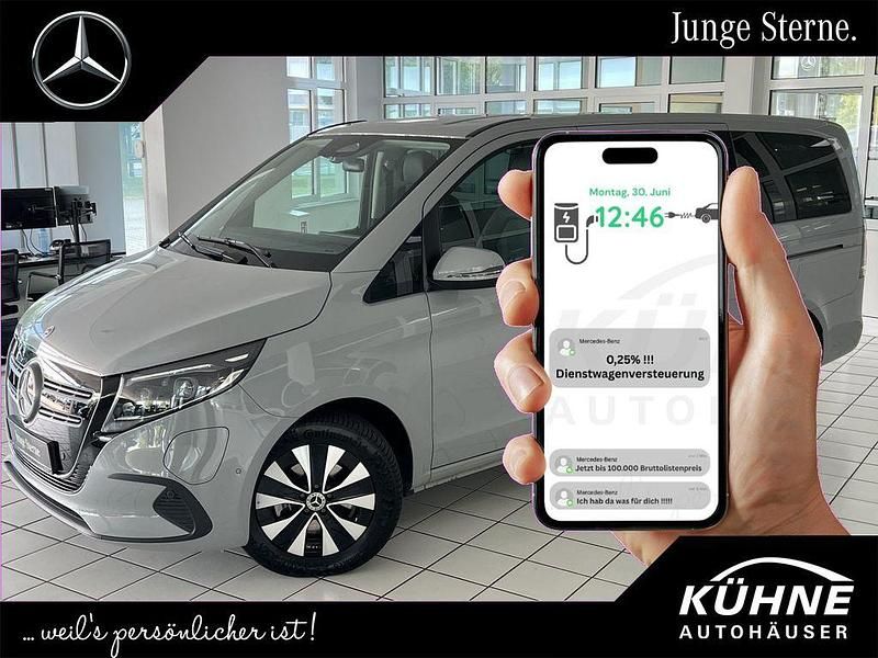 Grau, Gebraucht 2024 Mercedes EQV300 Van / Kleinbus | 57.950 € (Teuer) - Bild 1/4