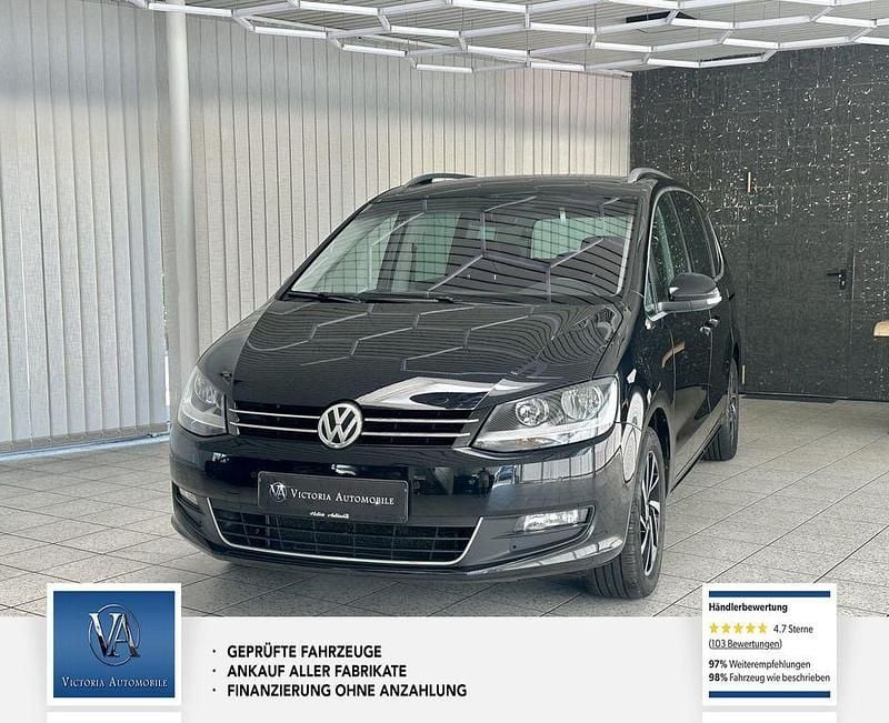 Deep black perleffekt Gebraucht 2018 VW Sharan Join Van / Kleinbus | 16.490 € (Superpreis) - Bild 1/4