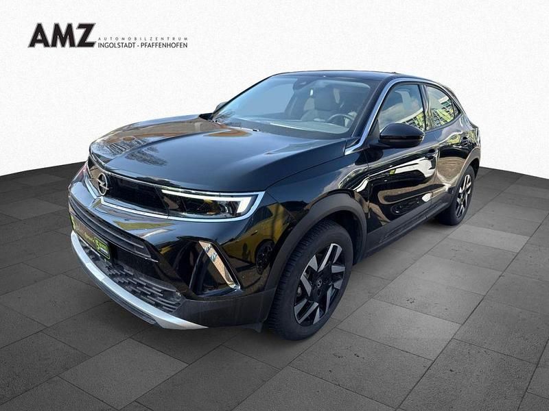 Gebraucht Opel Mokka-e Elegance 100 kW (136 PS) 2022 Diamant schwarz/karbon schwarz (metallic) SUV