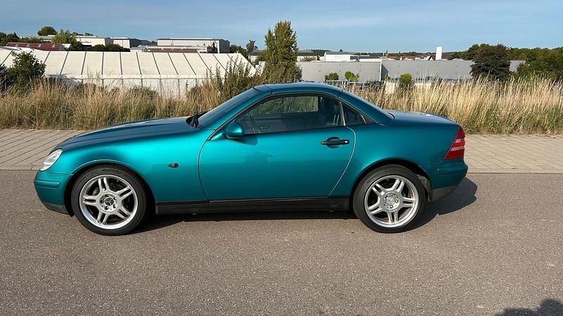 Grün Gebraucht 1999 Mercedes SLK200 Cabrio | 5.000 € (Fairer Preis) - Bild 1/4