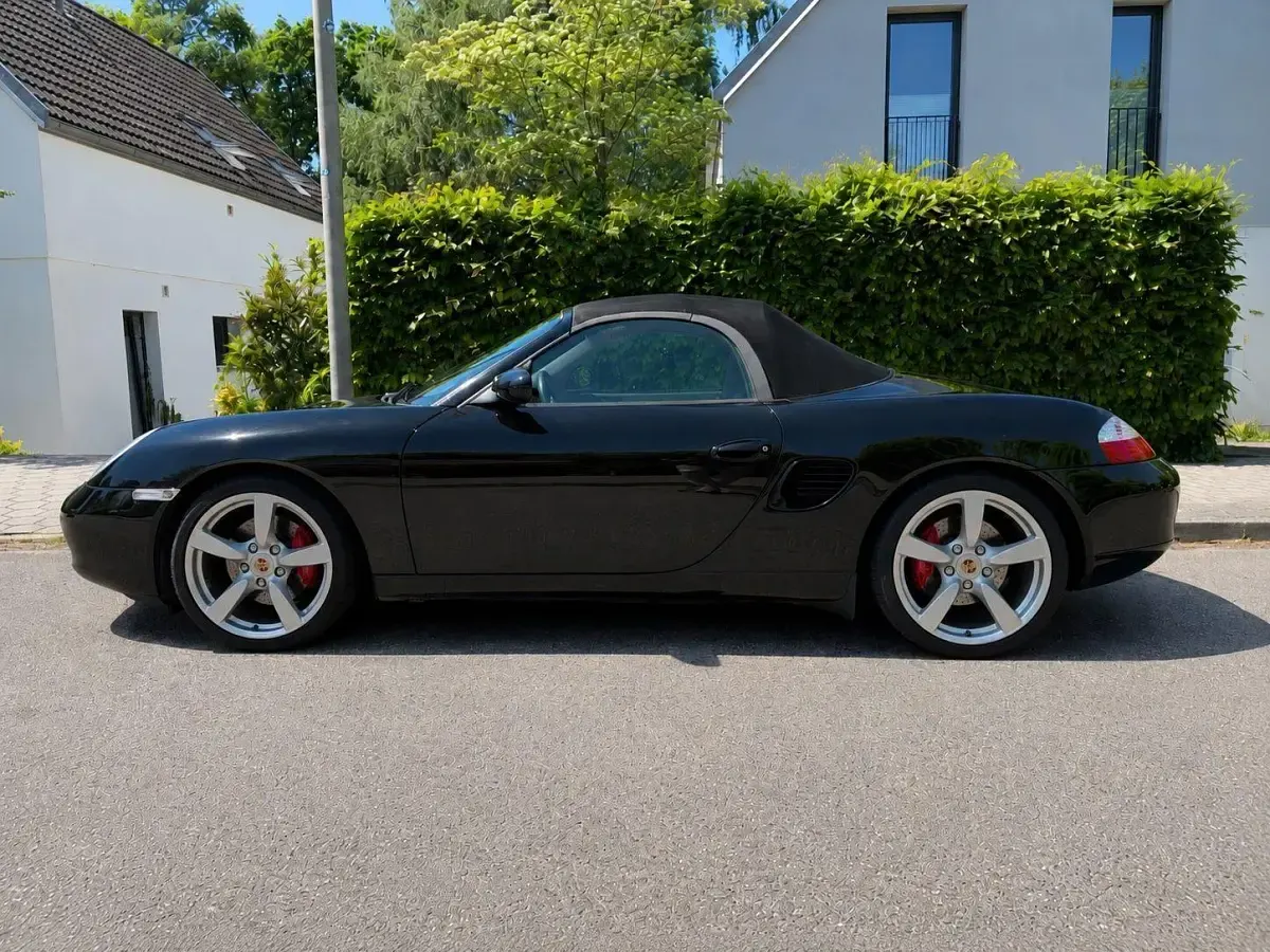 Occasion Porsche Boxster S 252 PK (185 kW) 2001 Zwart Cabriolet