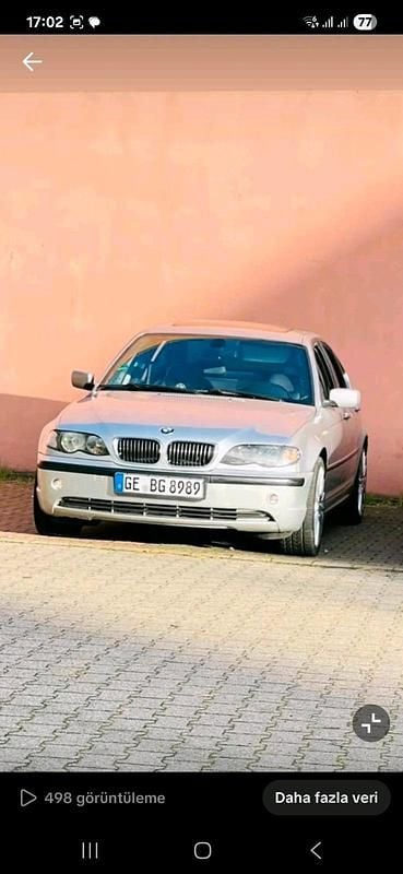 Silber Gebraucht 2003 BMW 320 Limousine | 1.900 € (Superpreis) - Bild 1/4