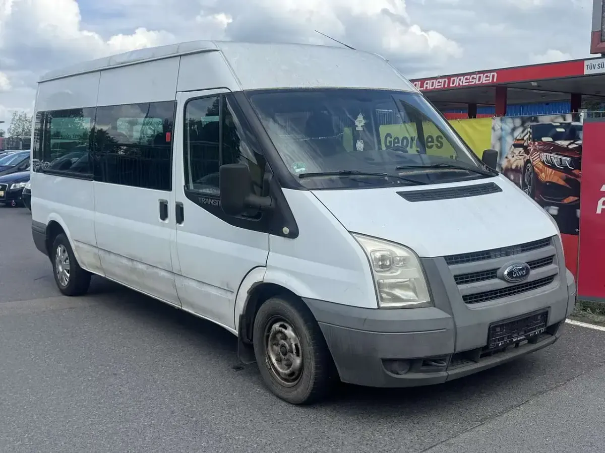 Gebraucht Ford Transit 140 PS (102 kW) 2008 Weiß Van / Kleinbus