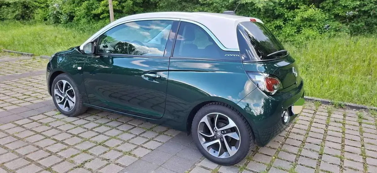 Gebraucht Opel Adam Glam 87 PS (63 kW) 2018 Grün Kleinwagen