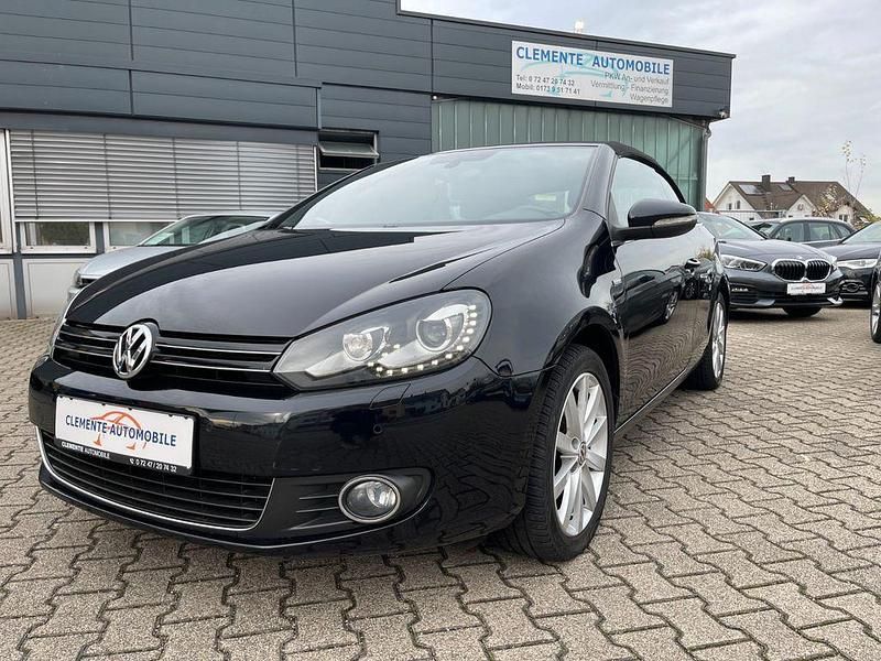 Gebraucht VW Golf Cabriolet Life 122 PS (89 kW) 2013 Schwarz Cabrio