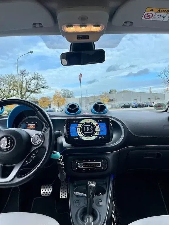 Gebraucht Smart ForTwo Cabrio Brabus 122 PS (89 kW) 2017 Blau Cabrio