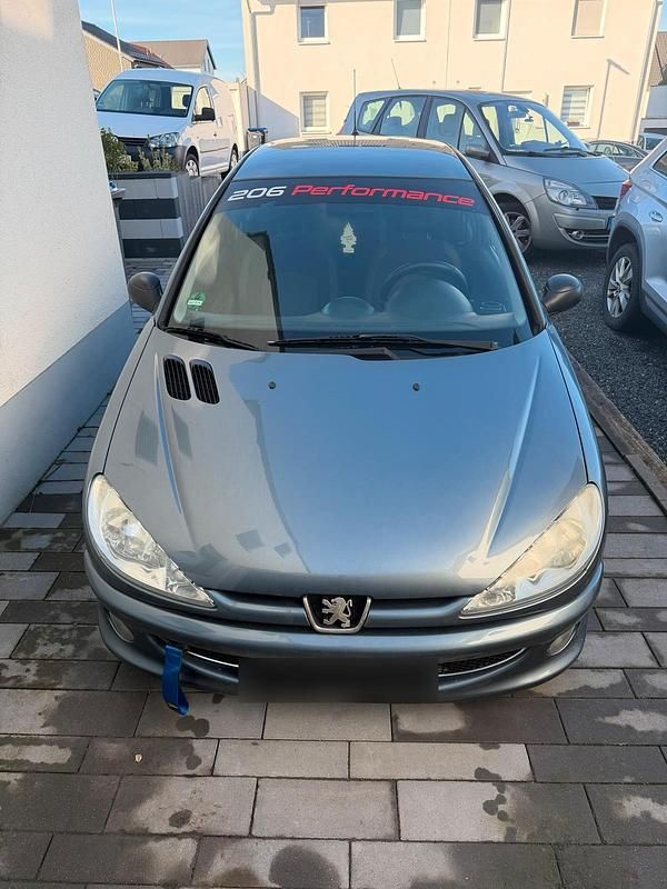Gebraucht Peugeot 206 75 PS (55 kW) 2007 Blau Kleinwagen