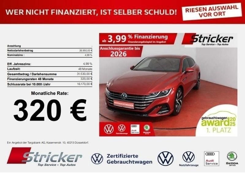 Gebraucht VW Arteon R-line 218 PS (160 kW) 2021 Kings red metallic (metallic) Kombi