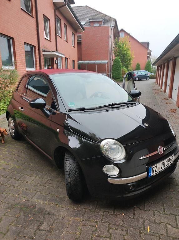 Schwarz Gebraucht 2012 Fiat 500C Cabrio | 5.900 € (Fairer Preis) - Bild 1/4