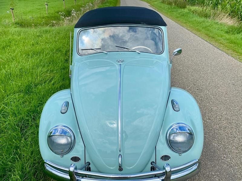 Gebraucht VW Käfer 34 PS (25 kW) 1963 Blau Cabrio