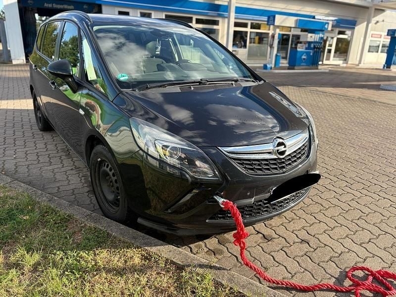 Schwarz Gebraucht 2012 Opel Zafira Tourer Van / Kleinbus | 2.650 € (Superpreis) - Bild 1/4