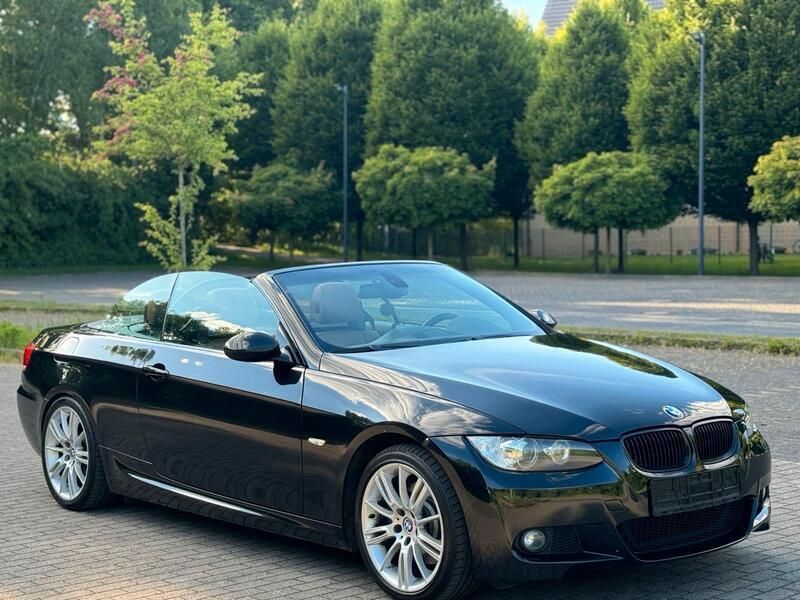 Schwarz Gebraucht 2009 BMW 325 Cabriolet M Sport Cabrio | 13.950 € - Bild 1/4