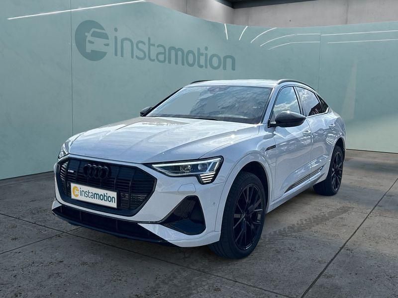 Weiß Gebraucht 2023 Audi e-tron S-Line SUV | 55.199 € - Bild 1/4