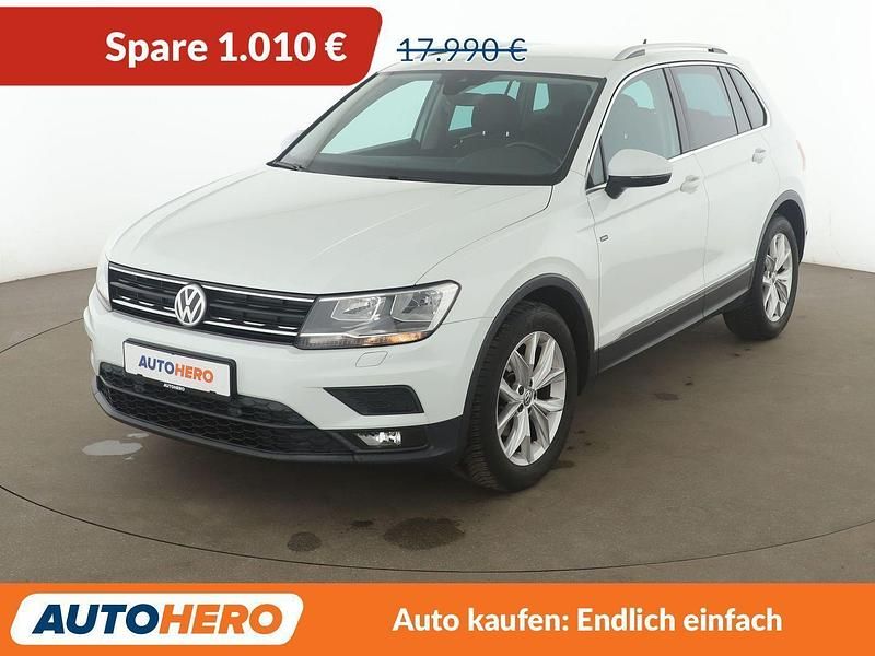Gebraucht VW Tiguan Join 125 PS (91 kW) 2018 Weiß SUV