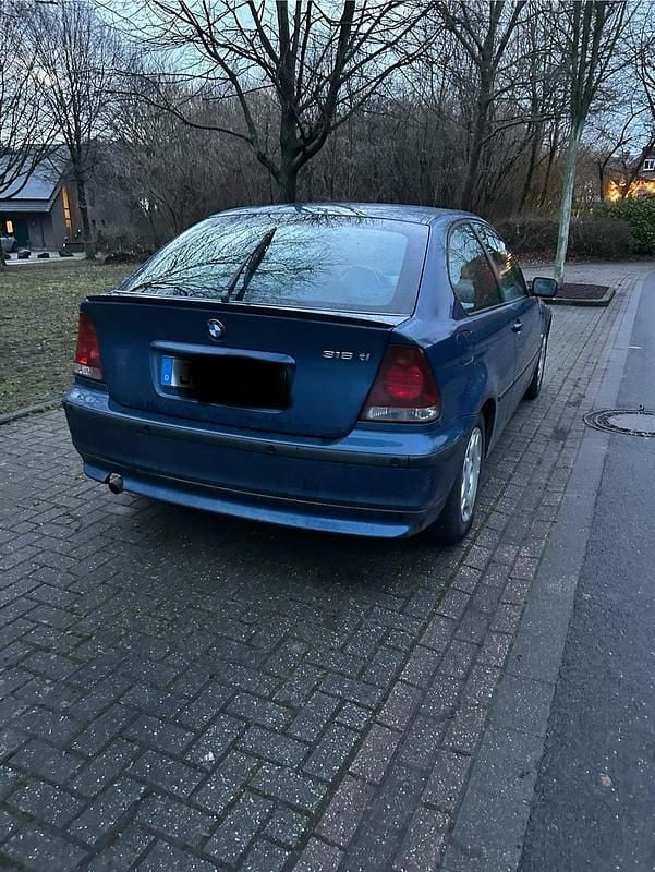 Gebraucht BMW 316 115 PS (84 kW) 2003 Blau Coupé