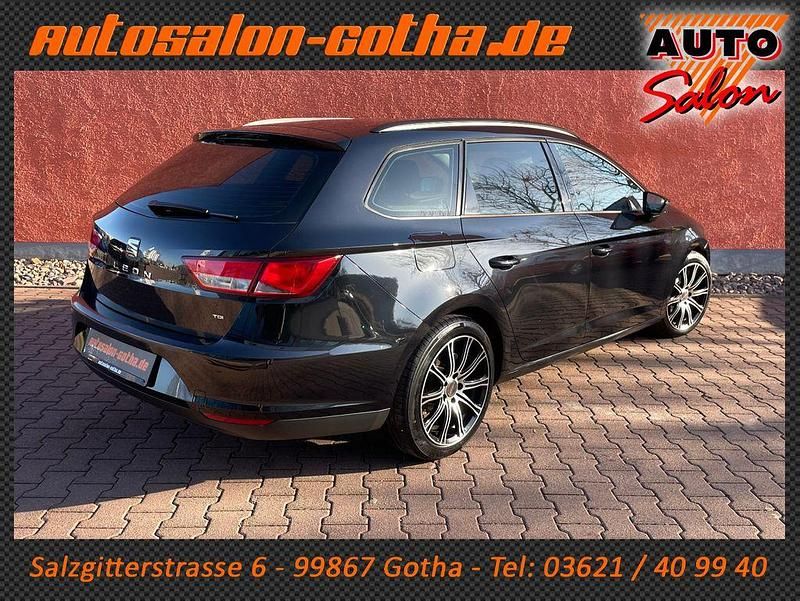 Gebraucht Seat Leon ST Reference 105 PS (77 kW) 2014 Schwarz Kombi
