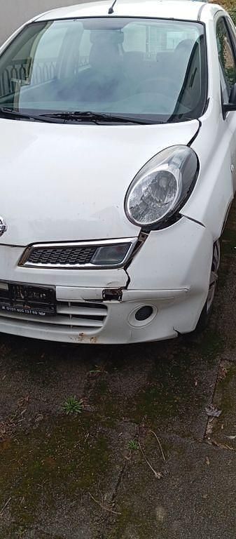 Gebraucht Nissan Micra Visia 65 PS (47 kW) 2010 Weiß Kleinwagen