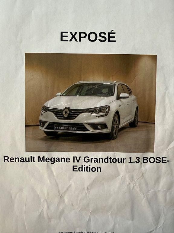 Weiß Gebraucht 2019 Renault Mégane IV Bose Edition Limousine | 14.500 € (Guter Preis) - Bild 1/4