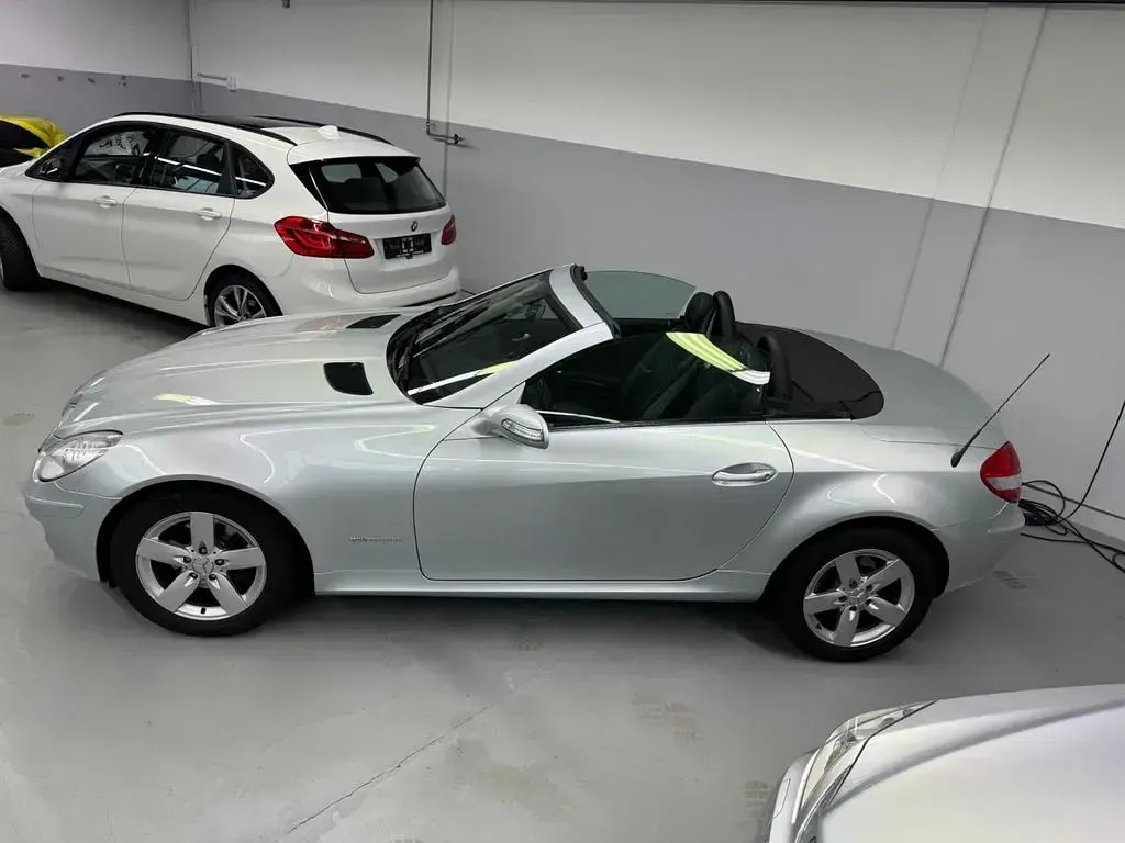 Gebraucht Mercedes SLK200 163 PS (119 kW) 2005 Silber Cabrio