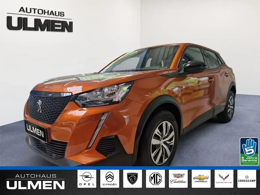 Gebraucht Peugeot 2008 Active 101 PS (74 kW) 2023 Orange SUV