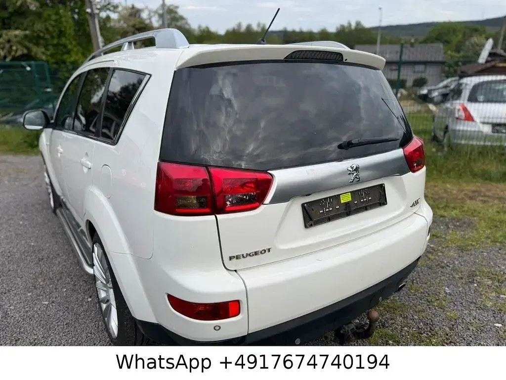 Gebraucht Peugeot 4007 170 PS (125 kW) 2012 Weiß SUV