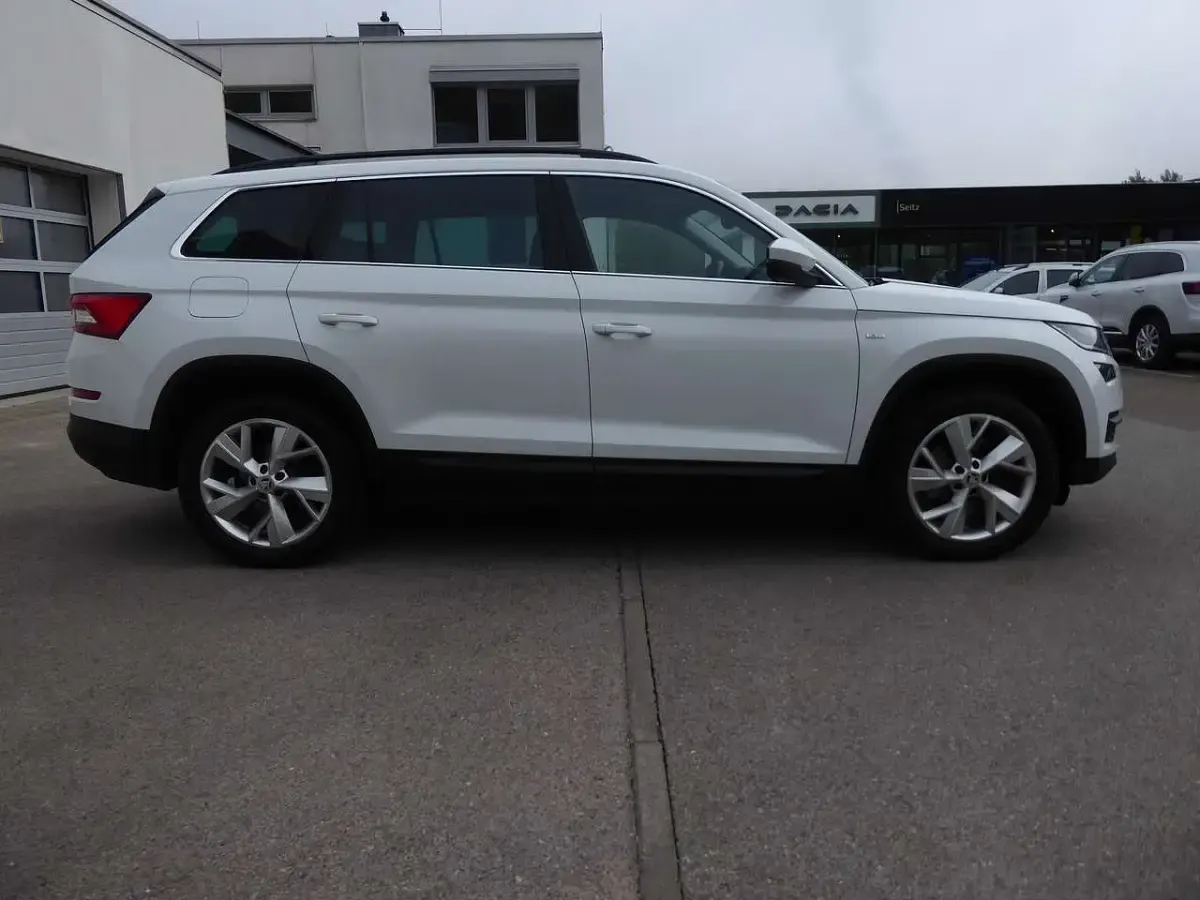 Gebraucht Skoda Kodiaq Soleil 190 PS (139 kW) 2019 Pure white SUV