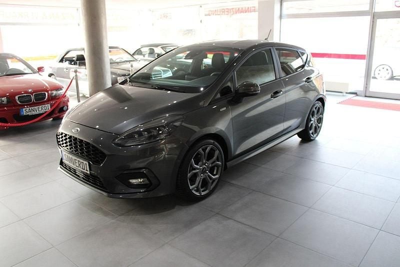 Magneticgrau Gebraucht 2021 Ford Fiesta ST-Line Kleinwagen | 11.990 € (Guter Preis) - Bild 1/4