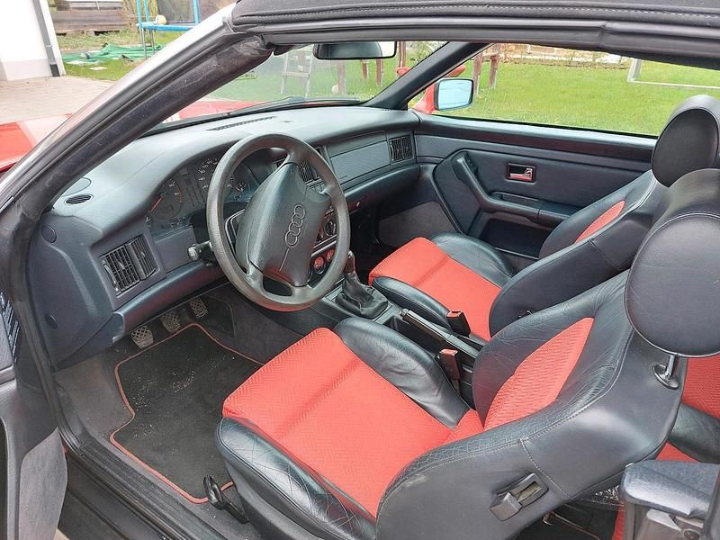 Second-hand Audi 80 114 CP (83 kW) 1996 Roșu Cabrio