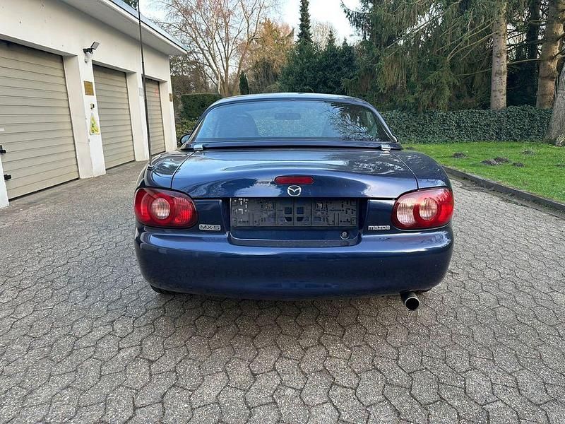 Gebraucht Mazda MX5 110 PS (80 kW) 2001 Blau Cabrio