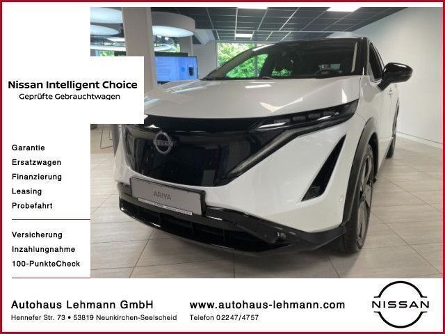 Pearl white/pearl black Gebraucht 2024 Nissan Ariya Evolve SUV | 55.990 € - Bild 1/4