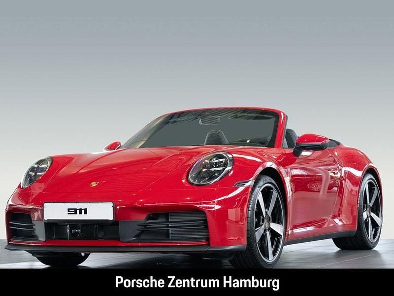 Rot Gebraucht 2024 Porsche 911 Carrera Cabriolet Cabrio | 169.477 € (Etwas zu teuer) - Bild 1/4