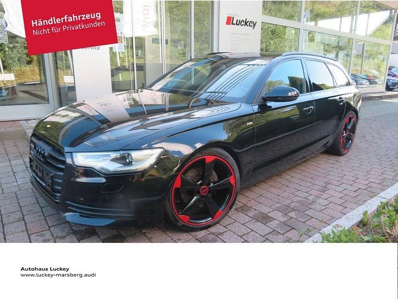 Schwarz Gebraucht 2013 Audi A6 S-Line Kombi | 8.390 € (Superpreis) - Bild 1/4