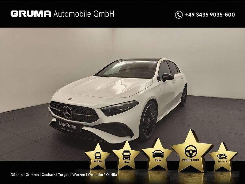 Unilack polarweiß Gebraucht 2023 Mercedes A220 AMG Limousine | 38.990 € (Etwas zu teuer) - Bild 1/4