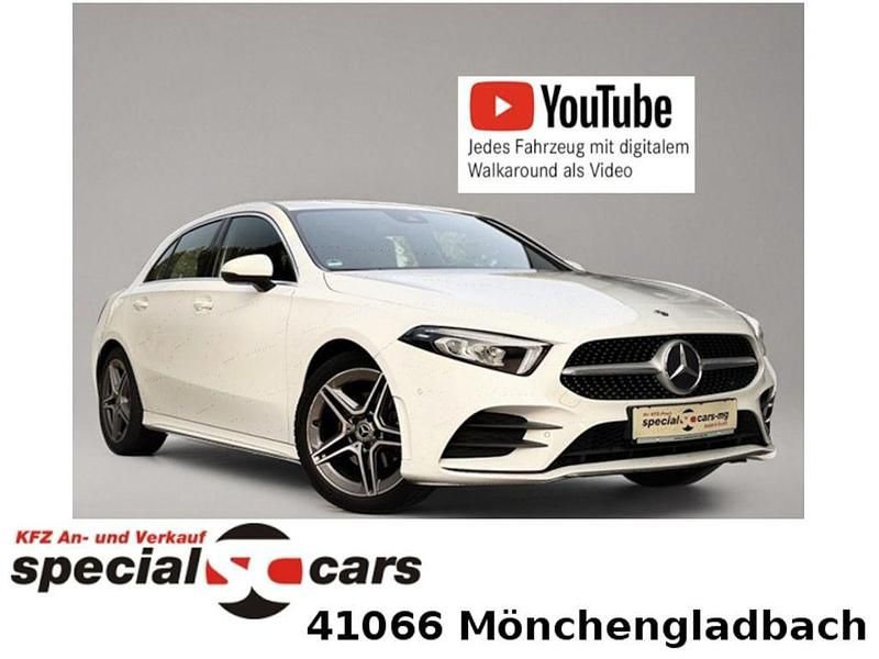 Weiß Gebraucht 2019 Mercedes A180 AMG Limousine | 23.690 € (Fairer Preis) - Bild 1/4