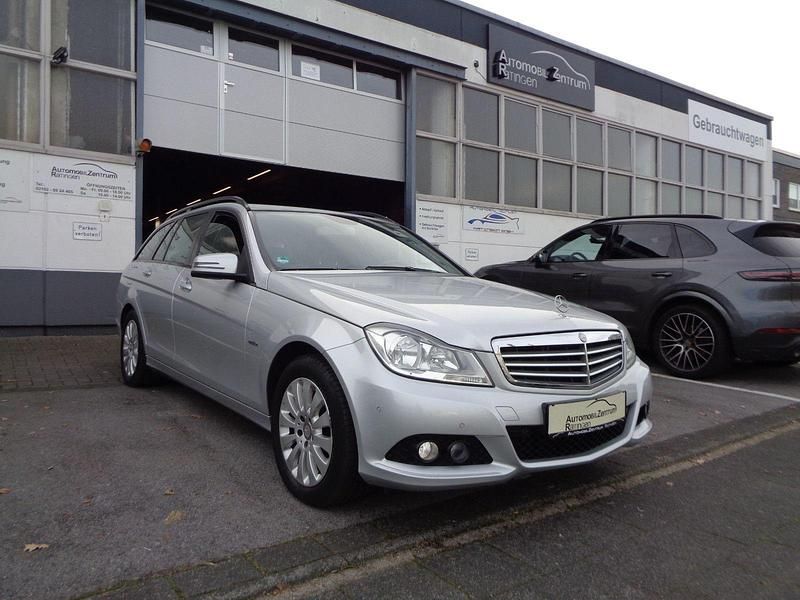 Silber Gebraucht 2012 Mercedes C200 Kombi | 9.990 € (Fairer Preis) - Bild 1/4