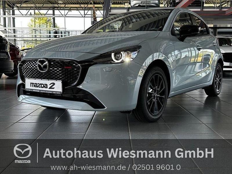 Blau Gebraucht 2024 Mazda 2 Homura-Line Kleinwagen | 19.300 € (Fairer Preis) - Bild 1/4