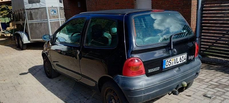 Gebraucht Renault Twingo Authentique 58 PS (42 kW) 2003 Schwarz Kleinwagen