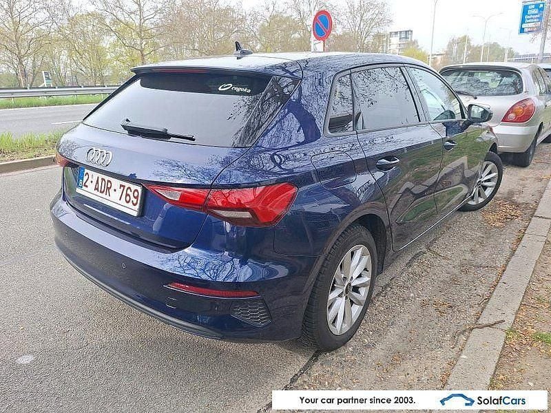 Usata Audi A3 150 CV (110 kW) 2021 Blu Berlina