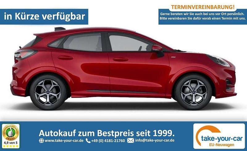Fantastic red metallic Neu 2025 Ford Puma ST-Line SUV | 23.617 € (Superpreis) - Bild 1/4
