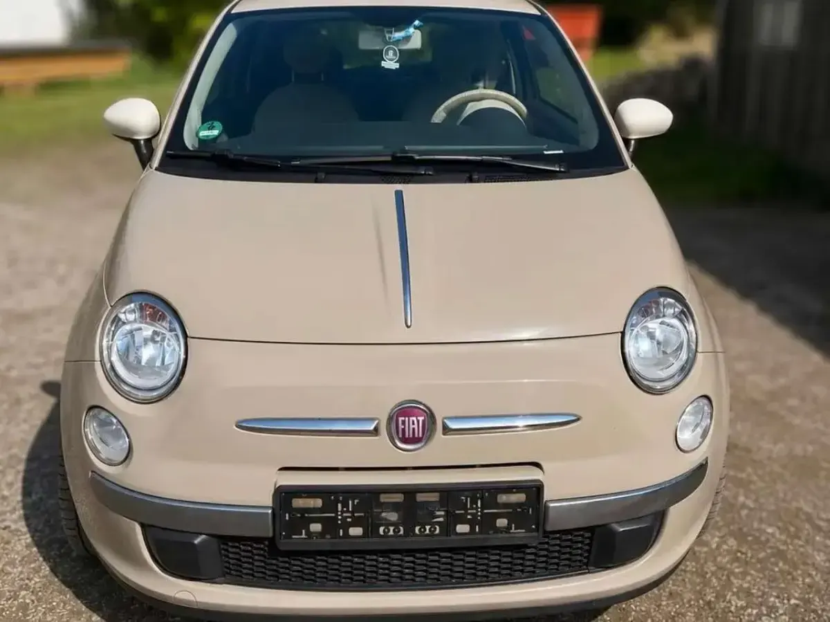 Gebraucht Fiat 500 69 PS (50 kW) 2012 Beige Limousine